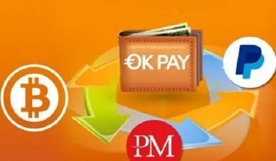 OKPay钱包应用界面与下载指引