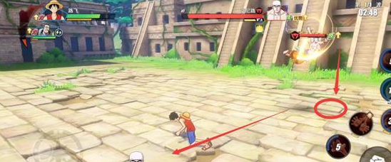 三段攻击示意图