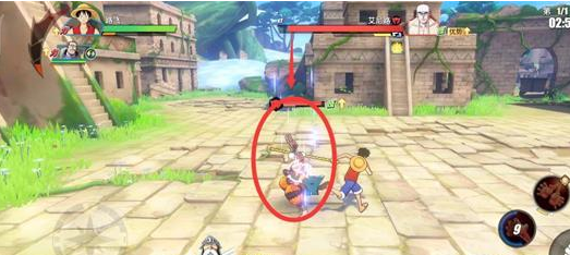 瞬移攻击示意图