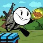 火柴人躺平发育射击对战武器全解锁v1.0.1  内置菜单版