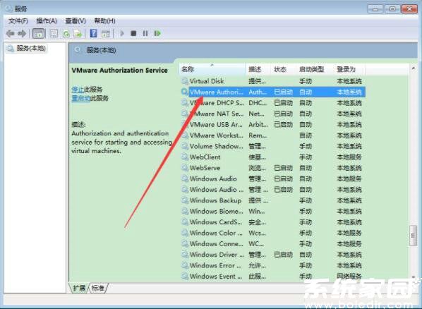 VMware服务配置图示