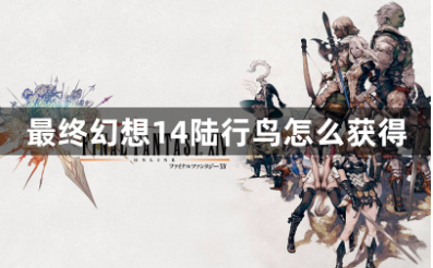 最终幻想14陆行鸟入手步骤全解析