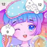 泡泡填色纯净版治愈涂色新v1.0.1 安卓版