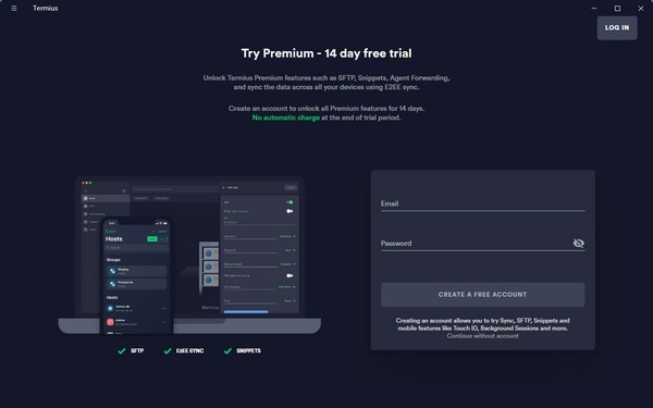 操作界面示意图