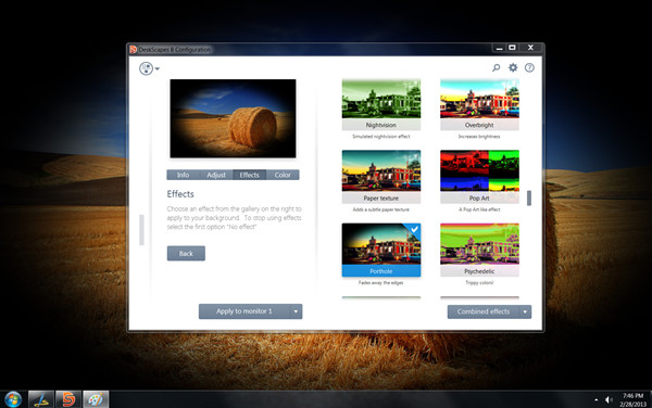 界面语言设置示意图
